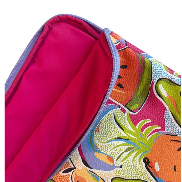 New Tabitha Brown Tropical Fruit Tech Case Pouch 10” x 14” - Picture 6 of 6